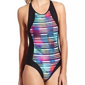 ATHLETA STREAMLINE ONE PIECE BIKINI SWIMWEAR size L